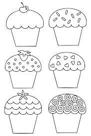 Cake centrals members contribute to a database of original sketches. 9 Best Free Printable Template Cupcake Printablee Com