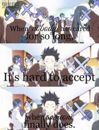 I'm not interested at all. 100 Koe No Katachi Ideas Anime Movies Anime Quotes Anime Qoutes