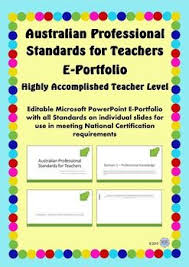 Australian Professional Standards For Teachers E Portfolio Highly Accomplished Lead Teacher Teaching Portfolio Teacher Portfolio