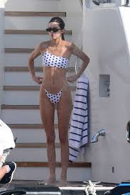 Kendall jenner reunites with ex ben simmons. Kendall Jenner In A White Polka Dot Bikini On A Board Of A Yacht In Monaco 05 25 2019 Celebrity Wiki Onceleb Wiki