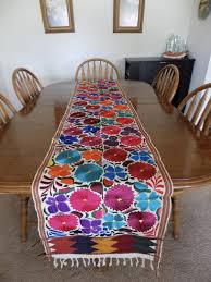 Mexican Table Runner Embroidered Table Runner Floral Table Mexican Table Runner Embroidered Table Runner Floral Table Runner