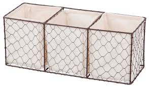 These wire baskets are all perfect accessories to any room. 30 Farmhouse Storage Bins Canisters And Baskets