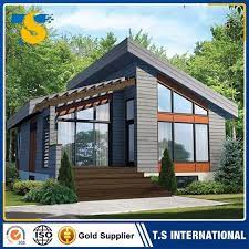 Source Modern Prefabricated House Villa Homes And Manufacturers On M Alibaba Com Prefabricated Houses House Modern