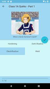 My hero academia is about friendship, skills, and victory. My Hero Academia Trivia For Android Apk Download
