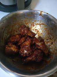 I love the two different versions. First Time Using Air Fryer I Bought From Costco Making Frozen Wings From Costco Really Good Looking Forward To Making More Stuff With It Airfryer