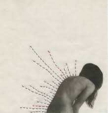 Jade Thiraswas They Ll Be Placing Fingers Through The Notches In Your Spine Define Art Happy Art Stitching On Paper