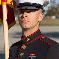 U.S. Marine Lance Cpl. Nathan Lowry, a Willowick, Ohio