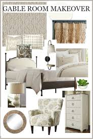 How to make your bedroom look bigger. Plans And Progress For A Gable Room Makeover And Episode 13 Of Decorating Tips And Tricks Stonegable