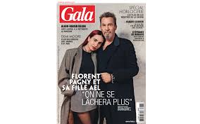 Photo : Florent Pagny et sa fille Ael, "Gala", 31/10/2024. - Purepeople