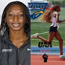 UAA Black History Month Celebration of First Years/Newcomers: Aaliyah  Jalloh, Emory women's track & field.