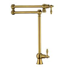 We did not find results for: Gicasa Solid Brass Deck Mount Pot Filler Faucet Brushed Gold Pot Filler Folding Faucet Stretchable Double Swing Joint Single Hole Two Handle Kitchen Sink Faucet Buy Online In Bahamas At Bahamas Desertcart Com Productid