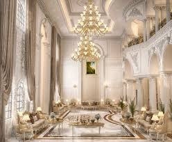 Main Hall Design For A Private Villa At Doha Qatar On Behance Hall Design Luxury Home Decor Luxury Interior