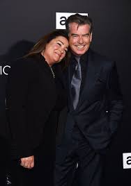 Four days after the celebration, he took to instagram to reflect on the big day, as well as his relationship. Pierce Brosnan And His Wife Show Major Pda On The Red Carpet See The Adorable Pics Entertainment Tonight