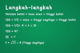 Dan memiliki panjang sisi siku siku sebesar. Rumus Volume Prisma Segitiga Materi Tvri 15 Mei Kelas 6 Sd Halaman All Kompas Com