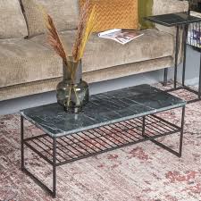 2er set mangoholz couchtische levi gold schwarz rund beistelltisch sofatisch. Couchtisch Dian Marble 90 X 40 Cm Metall Schwarz Marmor Schwarz Sofatisch Tisch Maison Esto Ihr Grosser Mobel Online Shop