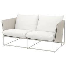 Havsten 2er Sofa Drinnen Draussen Beige Ikea Deutschland In 2020 2er Sofa Kleines Sofa Kissen Sofa