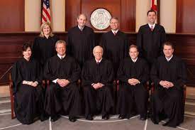The supreme court of california consists of the chief justice of california and six associate justices, each appointed or nominated by the governor. Alabama Judicial System