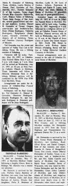 Trinidad Barreiro Obituary