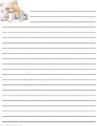 With or without picture box. Forever Friends Bear Printable Stationery Writing Paper Forever Friends Bear