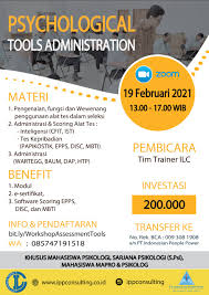 Maybe you would like to learn more about one of these? Virtual Learning L Psychological Tools Administration Ipp Consulting