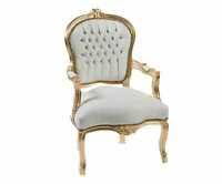 Subito a casa e in tutta sicurezza con ebay! White Chair Faux Capitonne Swarovski Living Room Office Bedroom Ebay