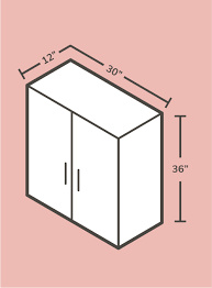 For height, you have the option of 30 inches, 36 inches, or 42 inches. Guide To Kitchen Cabinet Sizes And Standard Dimensions