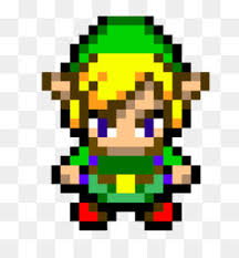 Combined playtime of 9 years and 10 months. Zelda Pixel Art