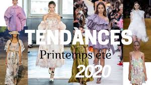 Variation cubaine, bleus d'outremer, allure babydoll romantique ou encore explosion de teintes épicées. Tendances Mode Printemps Ete 2020 Youtube