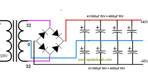 Sekarang kita fokus dulu dengan trafo ct, power supply seperti ini. Cara Merangkai Banyak Elco Untuk Power Supply Power Amplifier