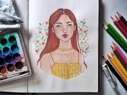 Diverse artists, creatives, and millionaires gather at the metropolitan museum to attend the prestigious met gala. Aesthetic Watercolor Paintings