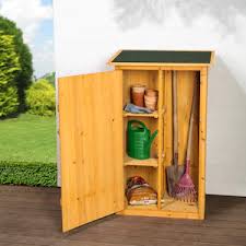 Gartenschrank Mit Flachdach In 2020 Gartenschrank Flachdach Gerateschuppen Holz