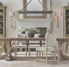 Favorite Farmhouse Trestle Tables Progress On Our Restoration Hardware Kitchen Rectangular Dining Table Solid Wood Dining Table