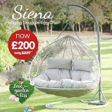 White egg swing chair, new. B M Stores This Hanging Snuggle Egg Chair Is The Facebook
