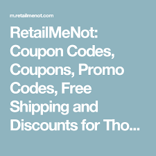 Retailmenot Coupon Codes Coupons Promo Codes Free Shipping And Discounts For Thousands Of Stores Coupons Coupon Codes Senior Discounts