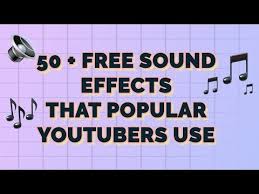 Funny Sound Effects For Youtube Videos Non Copyrighted Sound Effects Youtube In 2020 Free Sound Effects First Youtube Video Ideas Youtube Videos