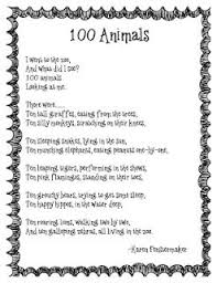 This Goes With My Zoo 100th Day Theme Wish I Had It Last Week 100 Days Of School Math Poems Poems About School