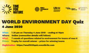 For many people, math is probably their least favorite subject in school. World Environment Day Quiz 2020 Geneva Environment Network