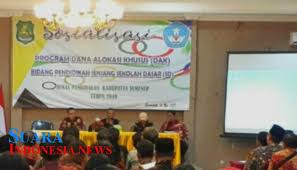 Check spelling or type a new query. Dinas Pendidikan Sumenep Sosialisasi Dak Bidang Pendidikan Ini Harapan Kadisdik Suara Indonesia News