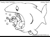 Jonah Coloring Page Cute Sunday School Biblical Colouring Pages To Print An Enlarged Copy Sunday School Coloring Pages Bible Crafts Bible Coloring Pages
