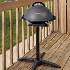 Electric Grills Outdoor Foreman Mini Barbecue Grill Stand And Nonstick Coating Georgeforemangrills Outdoor Electric Grill Indoor Outdoor Grill Outdoor Grill