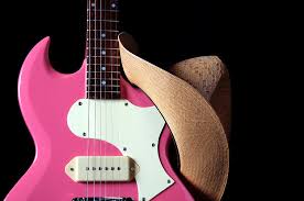 $ گیتار صورتی $ PINK guitar 