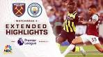 West Ham United v. Manchester City | PREMIER LEAGUE ... - YouTube