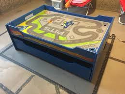 Hot Wheels Train Play Table And Storage Play Table Wheel Training Train Table