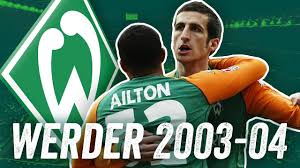 Vor 20 jahren gewinnt werder bremen den europapokal der pokalsieger nach einer saison voller aufs und abs. Ailton Micoud Klasnic Wie Werder Bremen 2003 04 Deutschland Eroberte Youtube