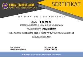 Pada kesempatan kali ini admin gurupertama akan berbagi contoh template sertifikat penghargaan kosong secara gratis, tentu telah tidak asing lagi dengan sertifikat mulai dari kita sd hingga lulus kuliah. 50 Contoh Sertifikat Desain Dan Template Gratis Untuk Seminar Format Ppt Word Sertifikat Net