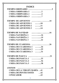 Cantos Para Misas En El Ano Liturgico