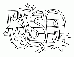 Coloring page map of usa. Usa Coloring Page Coloring Home