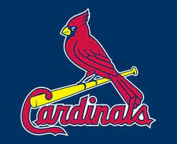 The Current St Louis Cardinals Logo Features A Combination Of A Dark Midnight Shade Of Navy Blue Mlb Logos St Louis Cardinals St Louis Cardinals Baseball