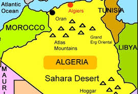 The sahara desert is the largest desert in the world and crosses the entire continent of africa. Mr Nussbaum Algeria Interactive Map