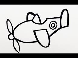 Glitter Toy Airplane Coloring And Drawing Learn How To Draw For Kids Toddlers Youtube Airplane Drawing Baby Drawing Drawing For Kids